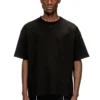 t-boxt-dco T-shirt ample en coton avec broderie Oval D