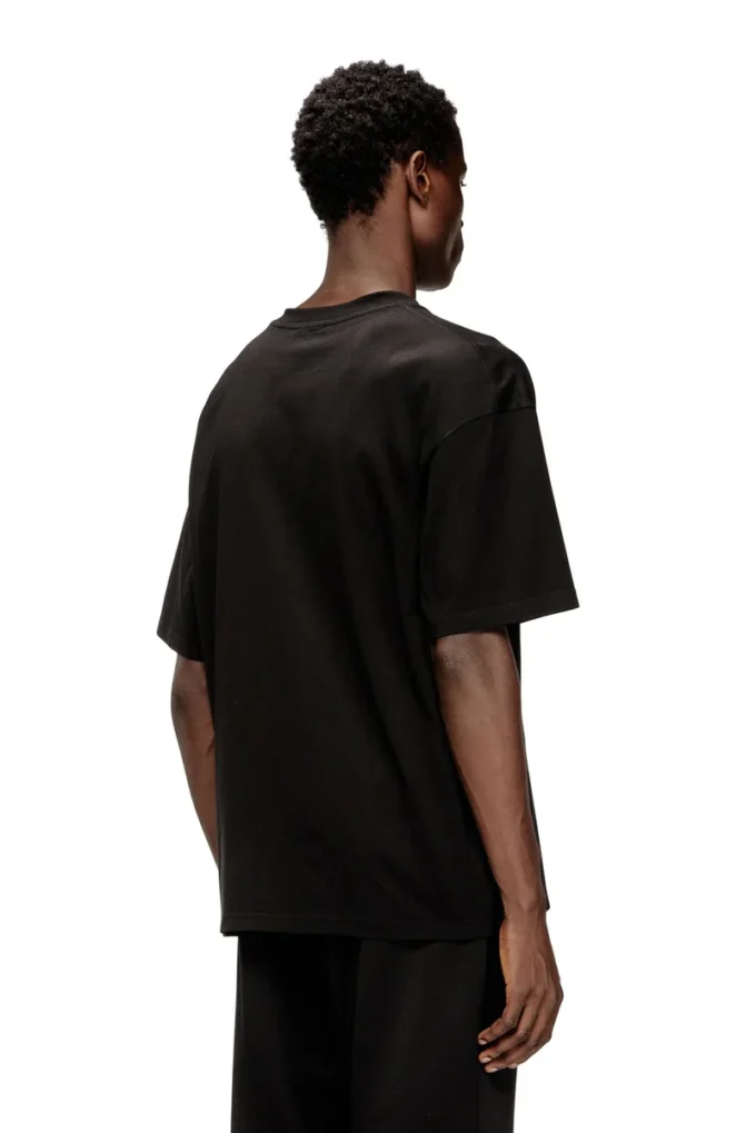 t-boxt-dco T-shirt ample en coton avec broderie Oval D