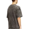 t-boxt-den T-shirt décontracté en coton avec applique ovale D