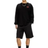t-boxt-ls-bisk T-shirt ample à manches longues avec logos Diesel