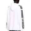 t-boxt-ls-hood-rib T-shirt à capuche avec graphismes contrastés