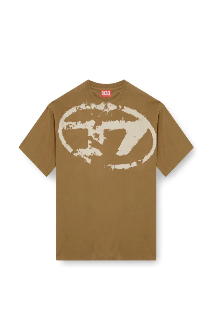 t-boxt-n14 T-shirt avec logo floqué vieilli