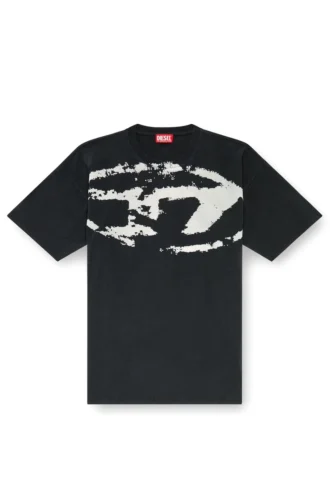 t-boxt-n14 T-shirt avec logo floqué vieilli
