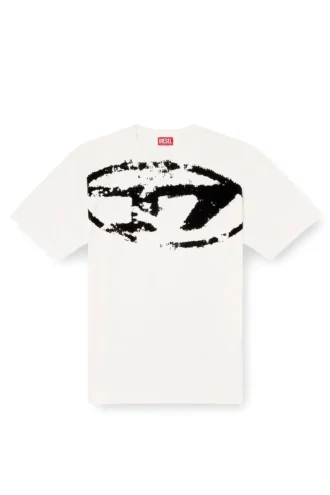 t-boxt-n14 T-shirt avec logo floqué vieilli