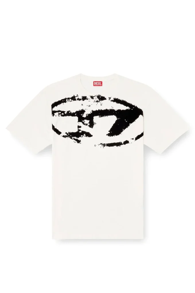 t-boxt-n14 T-shirt avec logo floqué vieilli