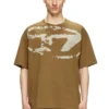 t-boxt-n14 T-shirt avec logo floqué vieilli