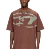 t-boxt-n14 T-shirt avec logo floqué vieilli