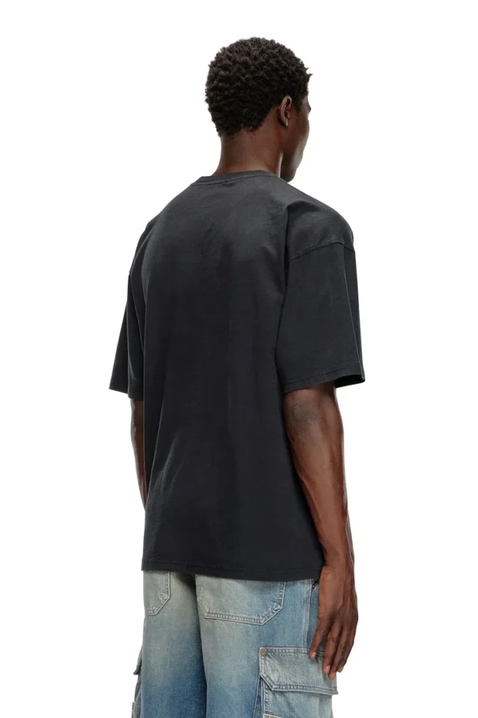 t-boxt-n14 T-shirt avec logo floqué vieilli