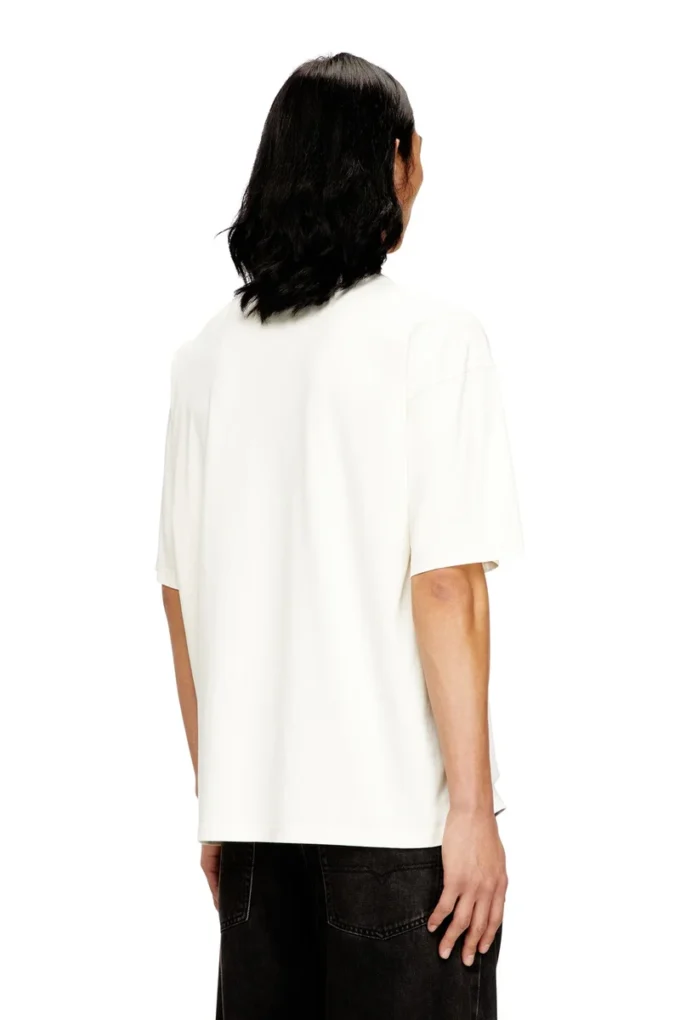 t-boxt-n14 T-shirt avec logo floqué vieilli
