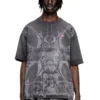 t-boxt-t13 T-shirt avec imprimé médiéval ton sur ton