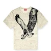 t-boxt-t14 T-shirt camouflage avec imprimé aigle