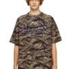 t-boxt-t22 T-shirt camouflage avec logo camouflage