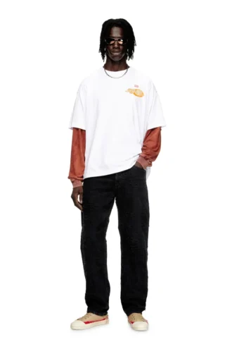 t-boxt-t23 T-shirt en coton avec imprimé graphique