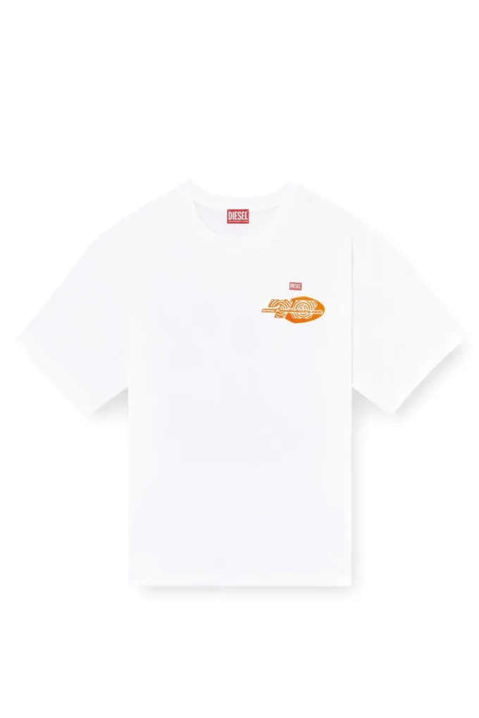 t-boxt-t23 T-shirt en coton avec imprimé graphique