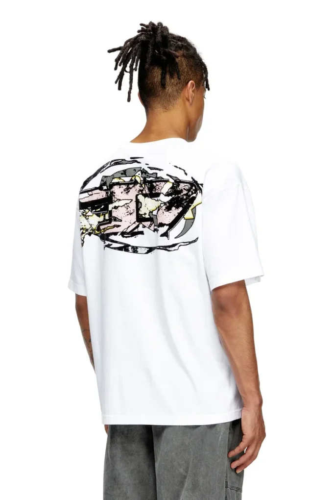t-boxt-t24 T-shirt avec logo Oval D