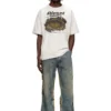 t-boxt-t25 T-shirt en coton avec imprimé numérique
