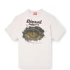 t-boxt-t25 T-shirt en coton avec imprimé numérique