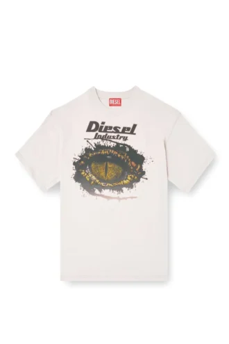 t-boxt-t25 T-shirt en coton avec imprimé numérique