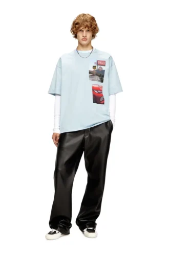 t-boxt-t3 T-shirt avec empiècements photo logo