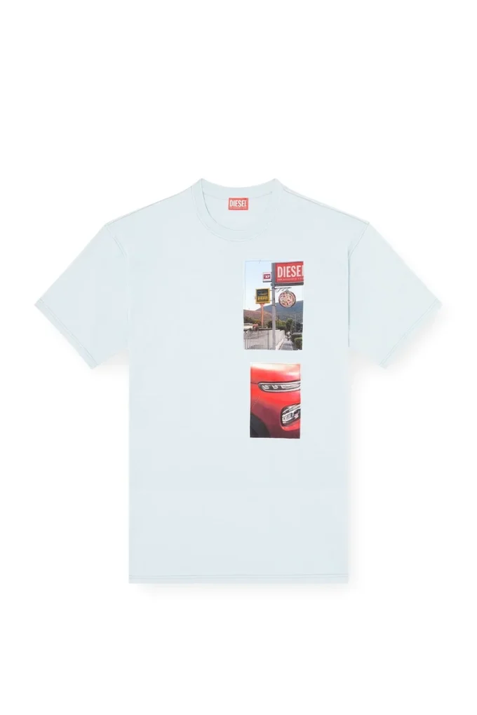 t-boxt-t3 T-shirt avec empiècements photo logo