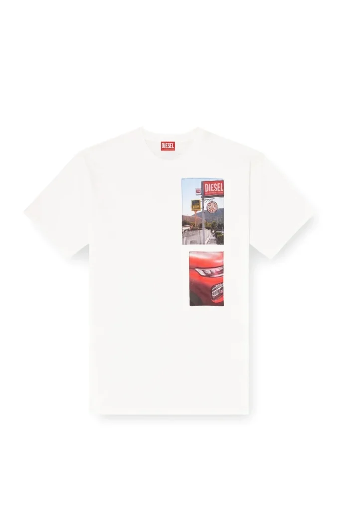 t-boxt-t3 T-shirt avec empiècements photo logo