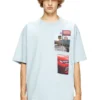 t-boxt-t3 T-shirt avec empiècements photo logo
