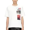 t-boxt-t3 T-shirt avec empiècements photo logo