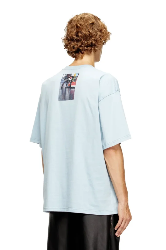 t-boxt-t3 T-shirt avec empiècements photo logo