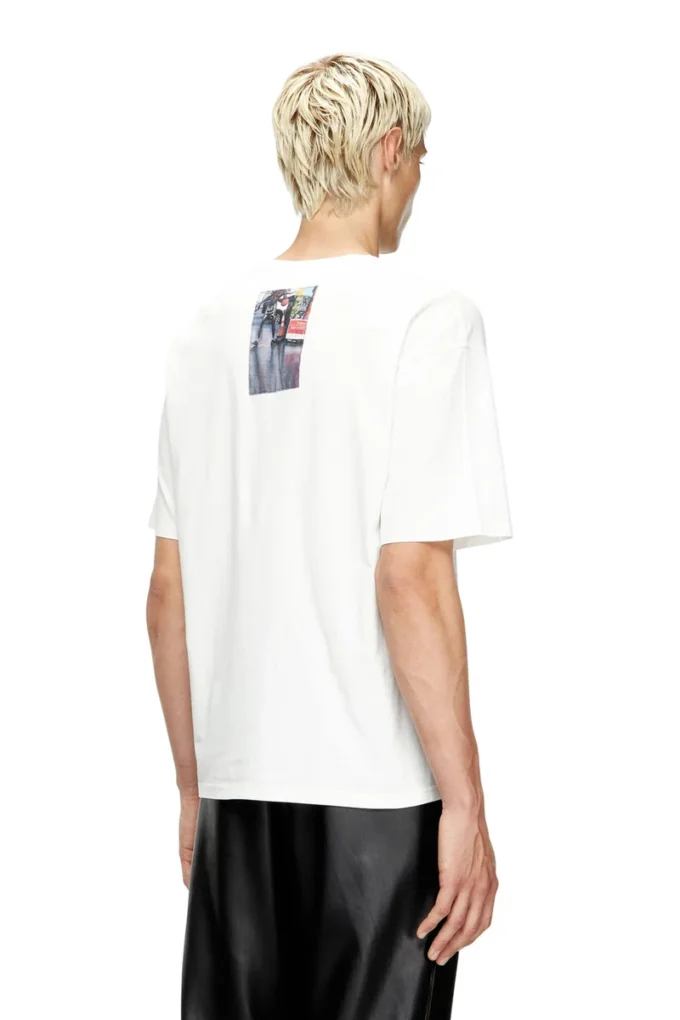 t-boxt-t3 T-shirt avec empiècements photo logo