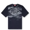 t-boxt-t5 T-shirt en coton avec imprimé Oval D