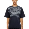 t-boxt-t5 T-shirt en coton avec imprimé Oval D