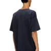 t-boxt-t5 T-shirt en coton avec imprimé Oval D