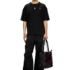 t-boxt-t6 T-shirt avec Oval D rouge