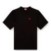 t-boxt-t6 T-shirt avec Oval D rouge