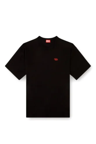t-boxt-t6 T-shirt avec Oval D rouge