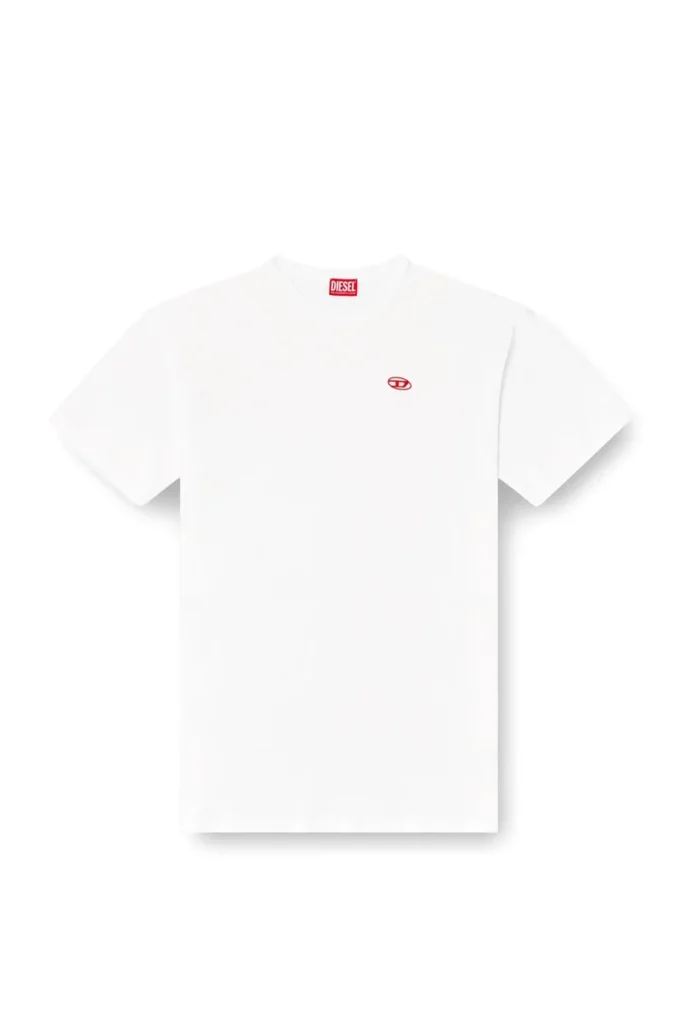 t-boxt-t6 T-shirt avec Oval D rouge