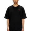 t-boxt-t6 T-shirt avec Oval D rouge