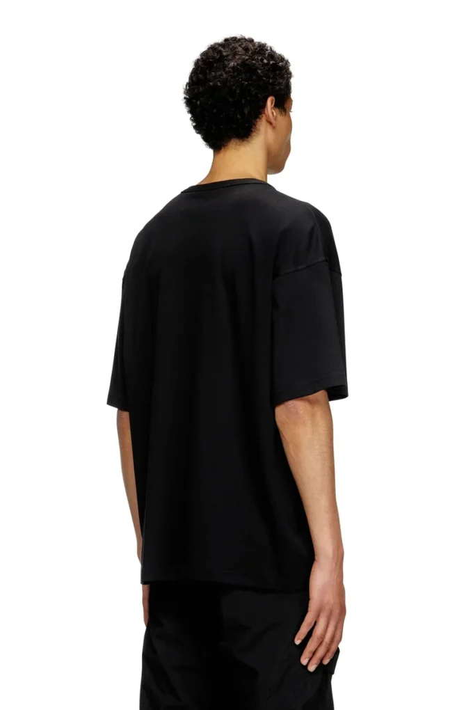 t-boxt-t6 T-shirt avec Oval D rouge