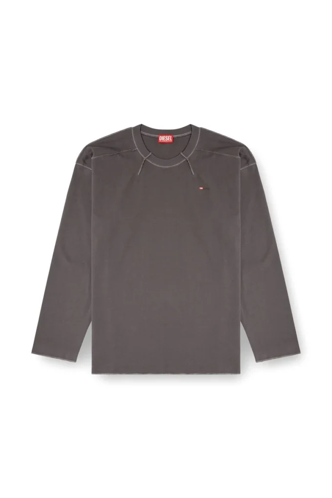 t-crahor-boxt-ls-t1 T-shirt en coton