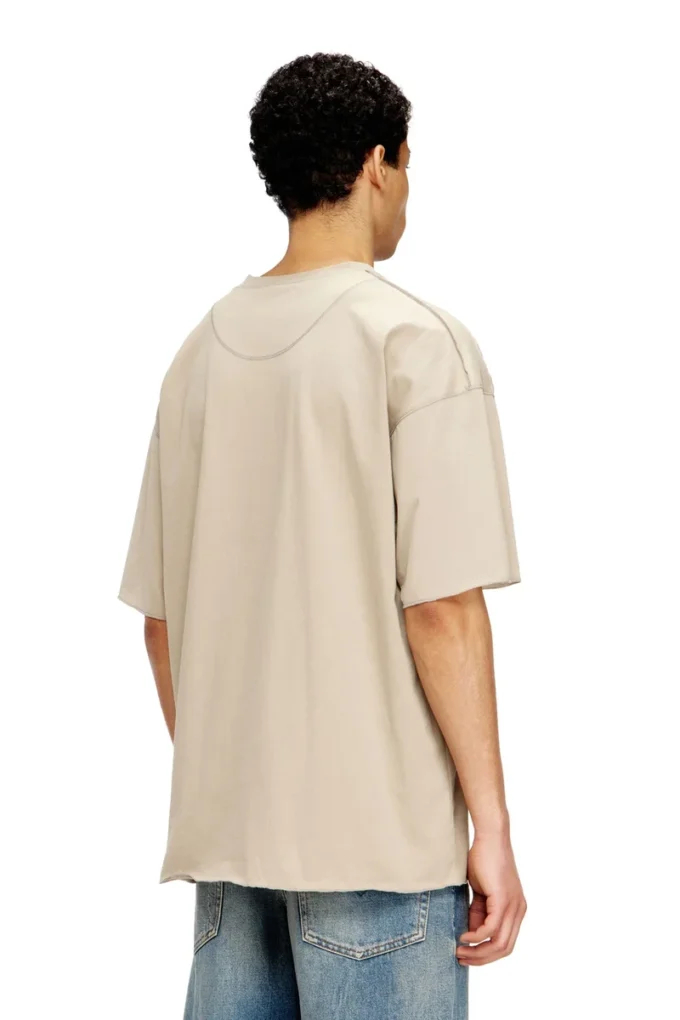 t-crahor-boxt-t1 T-shirt en coton avec micro-broderies