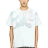 t-gaspard-ihbj T-shirt avec imprimé graphique délavé
