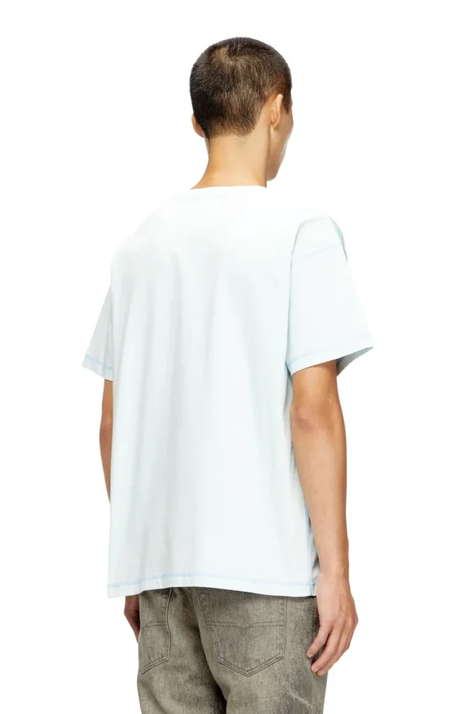 t-gaspard-ihbj T-shirt avec imprimé graphique délavé
