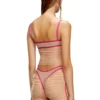 t-hailyna Top en maille froncé avec bordure
