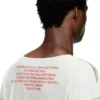 t-jerry-b T-shirt à manches longues avec imprimé paroles de chanson