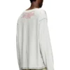 t-jerry-b T-shirt à manches longues avec imprimé paroles de chanson