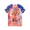 t-jodie T-shirt avec imprimé Diesel froissé