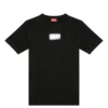 t-just-n4 T-shirt en coton biologique avec logo floqué