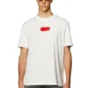 t-just-n4 T-shirt en coton biologique avec logo floqué