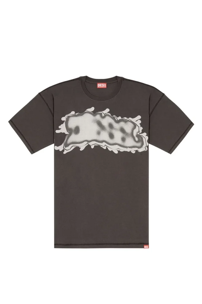 t-leonard-ihbj T-shirt avec imprimé graffiti