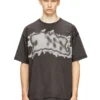 t-leonard-ihbj T-shirt avec imprimé graffiti
